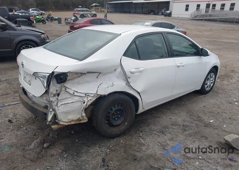 2015 Toyota Corolla L из США, поврежденный, VIN 2T1BURHE1FC430393